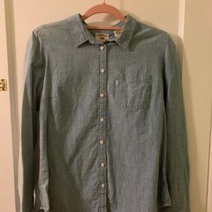 Levi’s Long Sleeves Denim Top